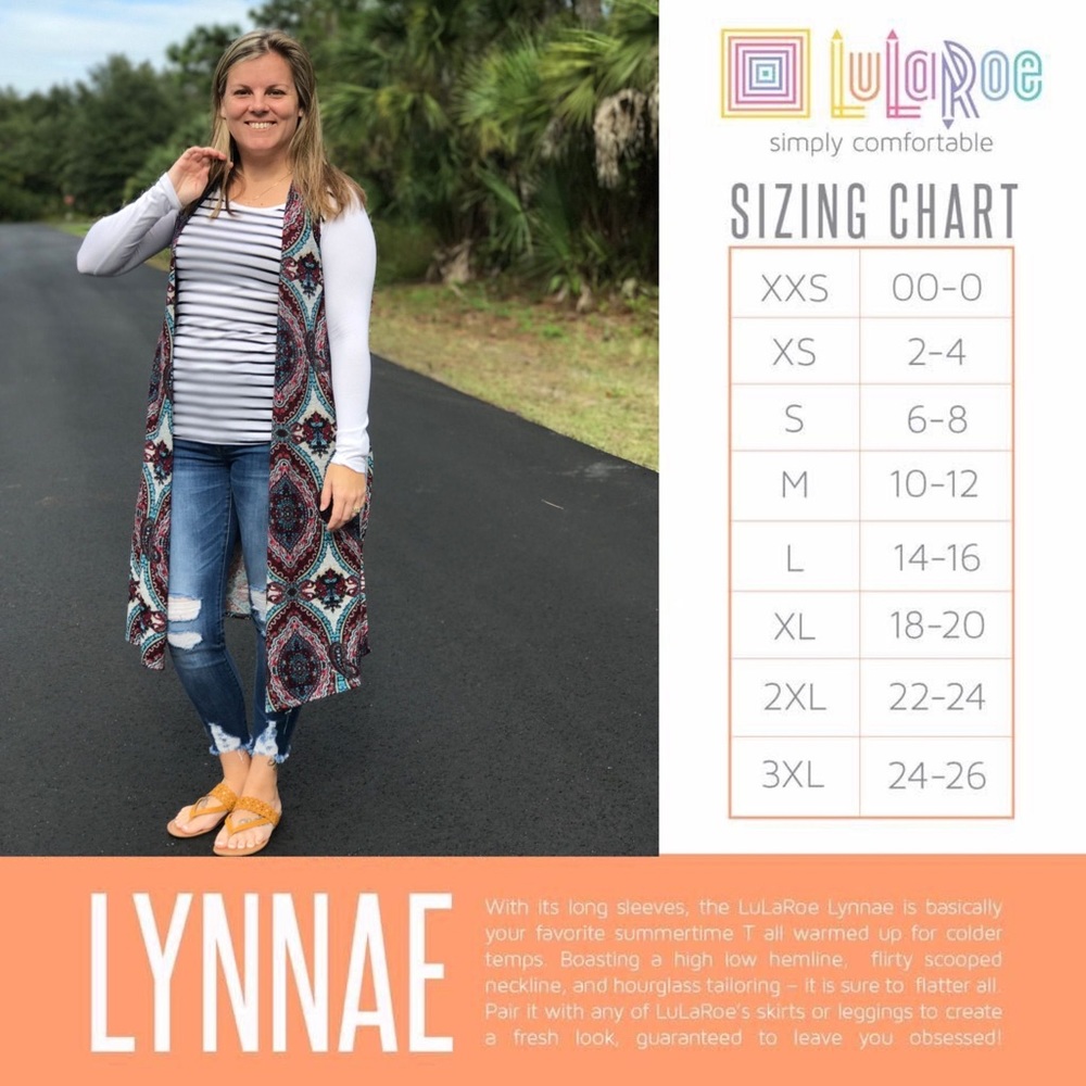 Lularoe Lynnae - Size L - Picture 5 of 5